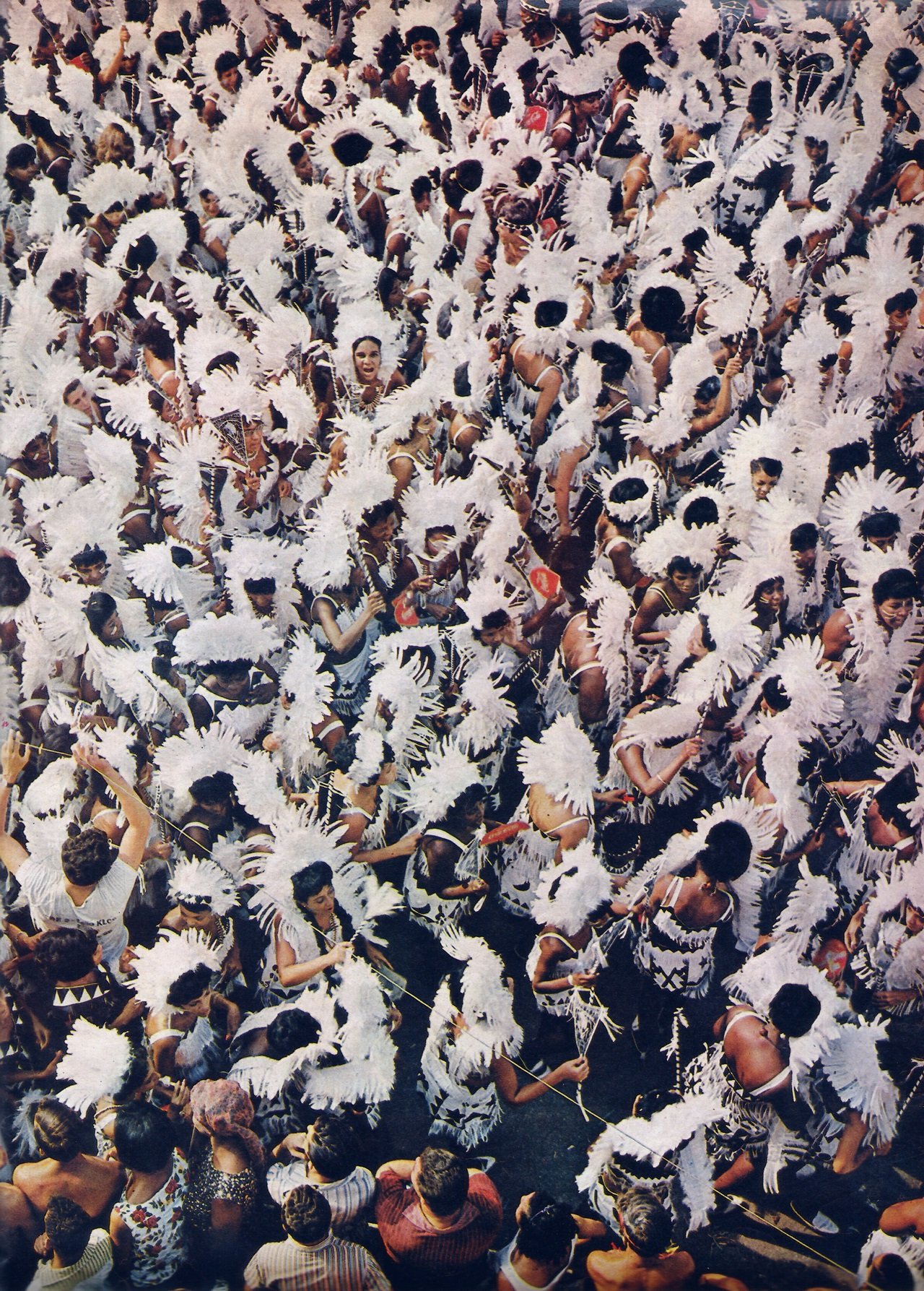 Bloco Cacique de Ramos no Carnaval do Rio de Janeiro em 1966